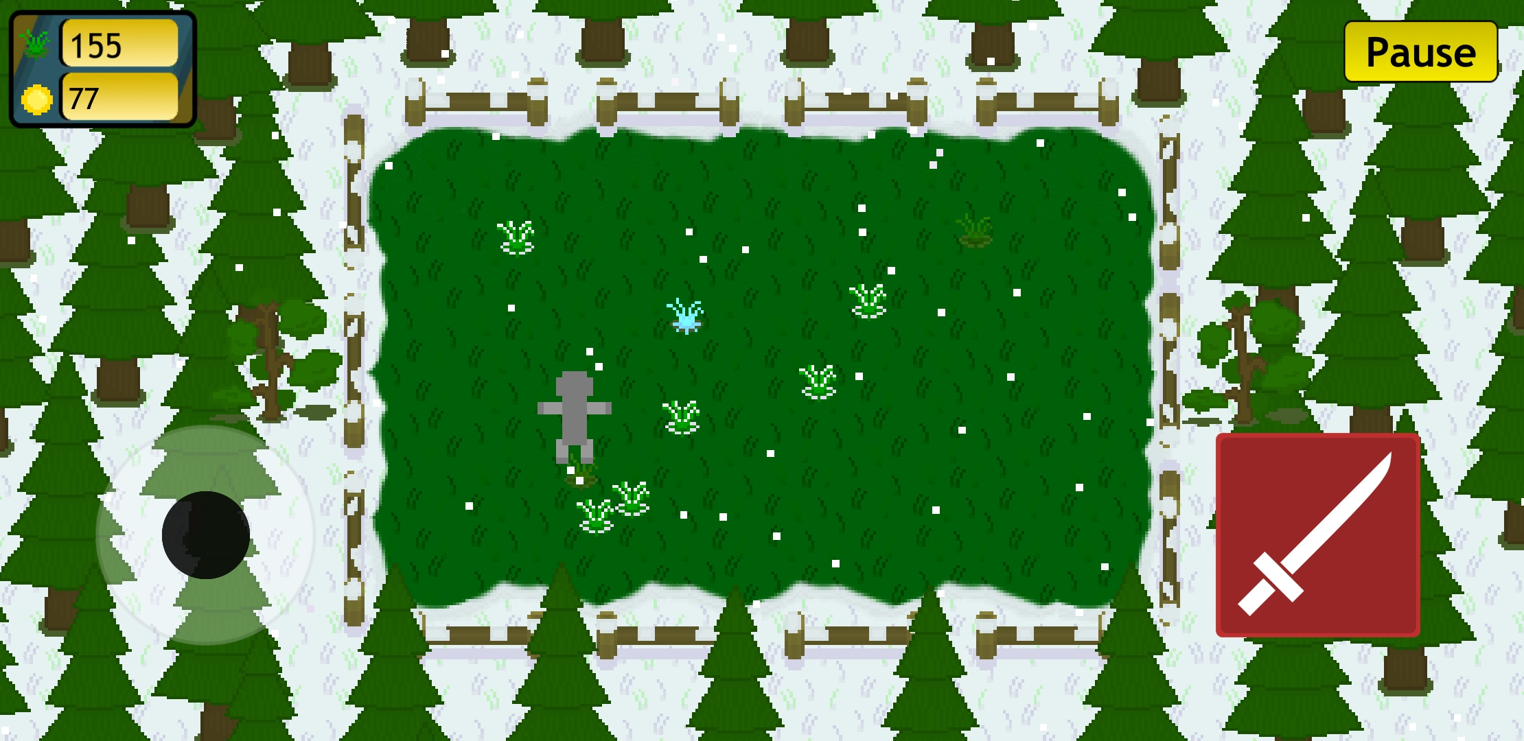 Snowy Grassassin Play Area